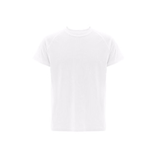 THC MOVE WH. T-Shirt (150g/m²), weiß, XS