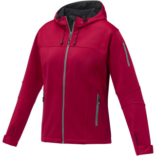 Match Softshelljacke für Damen, rot, XS