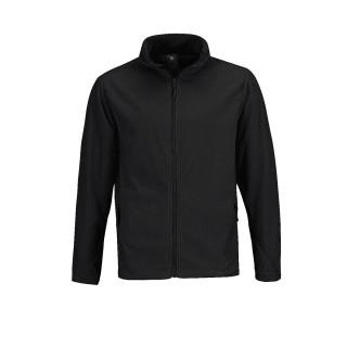 B&C Mikrofleece-Jacke "Coolstar-men", S, schwarz