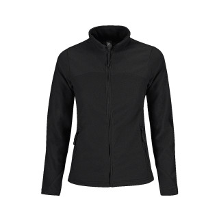 B&C Mikrofleece-Jacke "Coolstar-woman", XS, schwarz