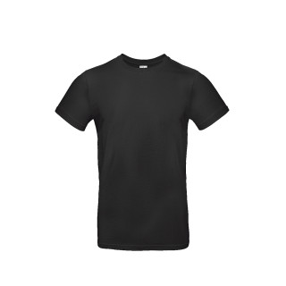 B&C T-Shirt "Hashtag E190", 5XL, schwarz