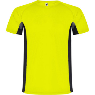 Shanghai Sport T-Shirt für Kinder, fluor yellow / schwarz, 104 (3-4 Jahre)