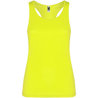 Schura Sport Top für Damen, fluor yellow, S