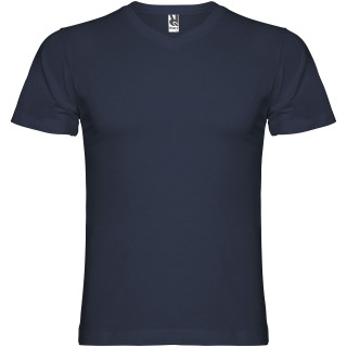 Samoyedo T-Shirt mit V-Ausschnitt für Herren, navy blue, S