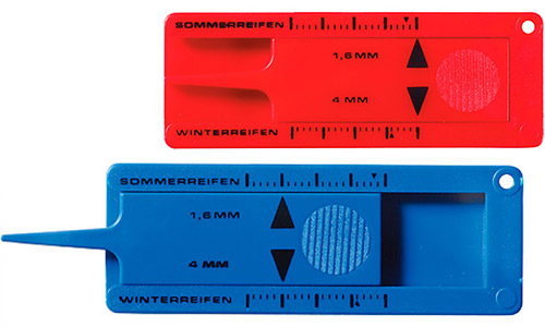 Digitaler Reifendruck- und Profiltiefenmesser