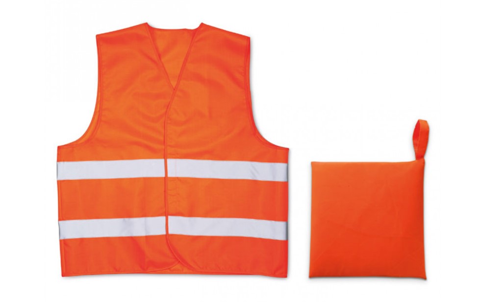 Orange Sicherheitsweste Bauarbeiter Weste Kinder Kostüm Arbeiter | Kinder  T-Shirt